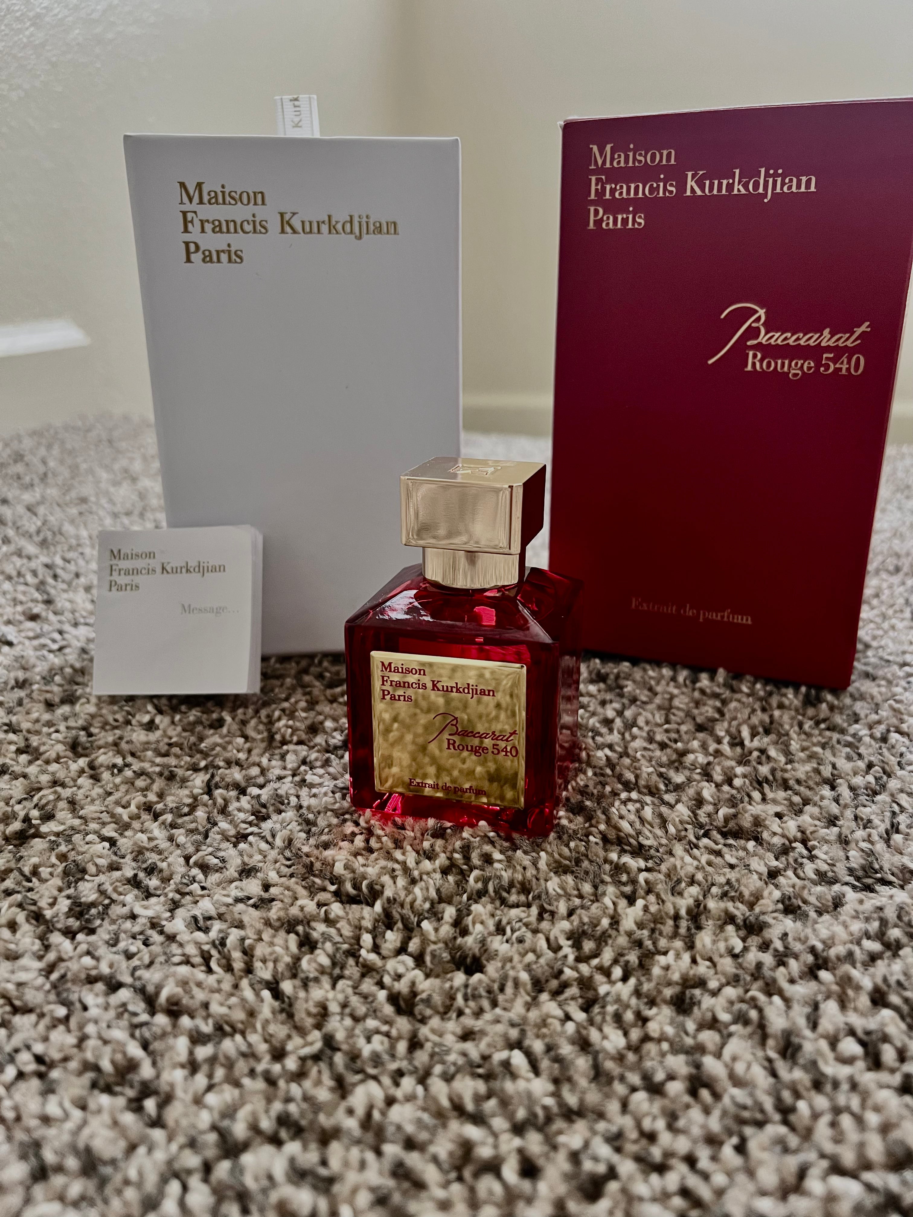 Maison Francis Kurkdjian – Baccarat Rouge 540 (Extrait de Parfum)